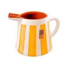 Keramikkrug 1l  bold stripes tangerine