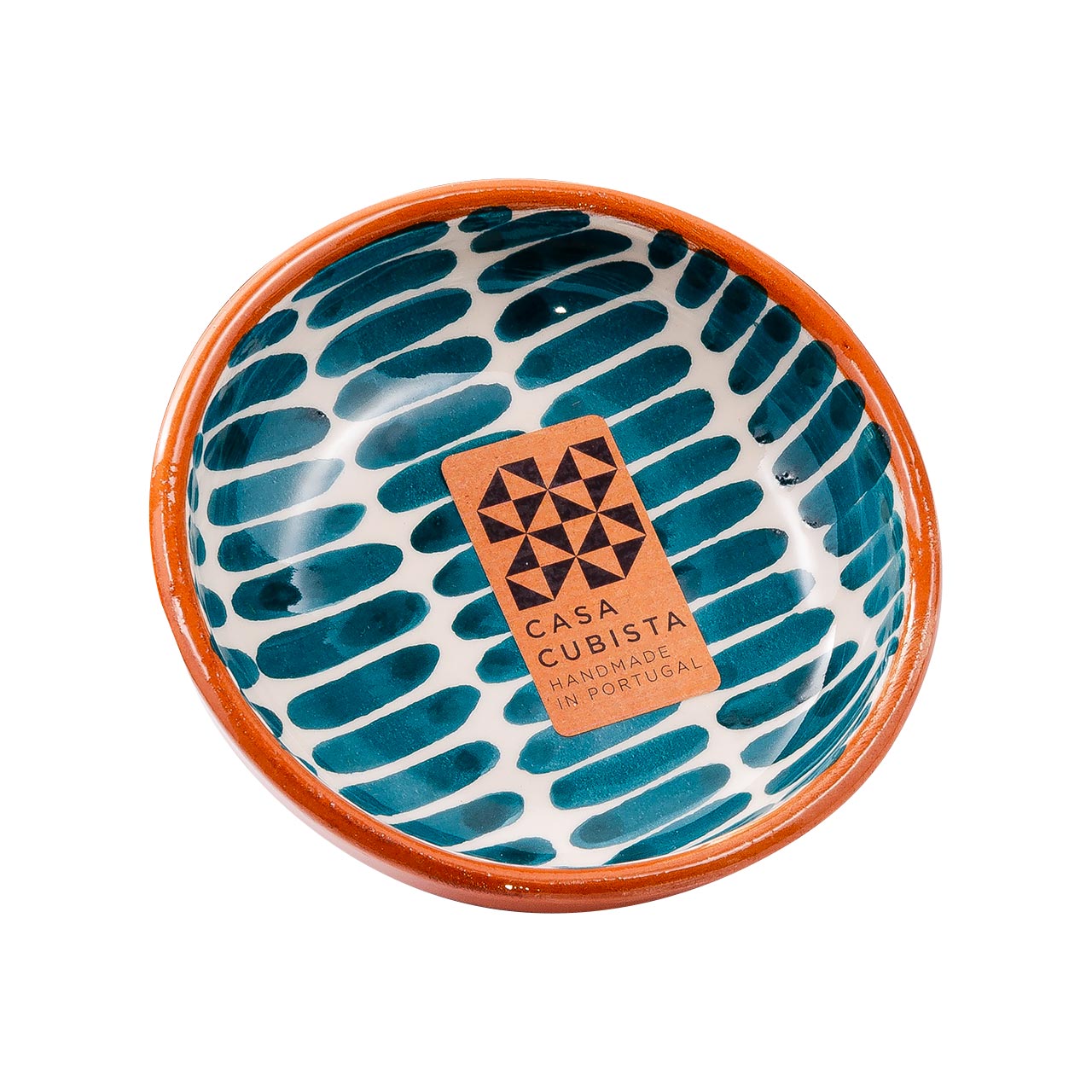 Keramikschale klein  dash teal