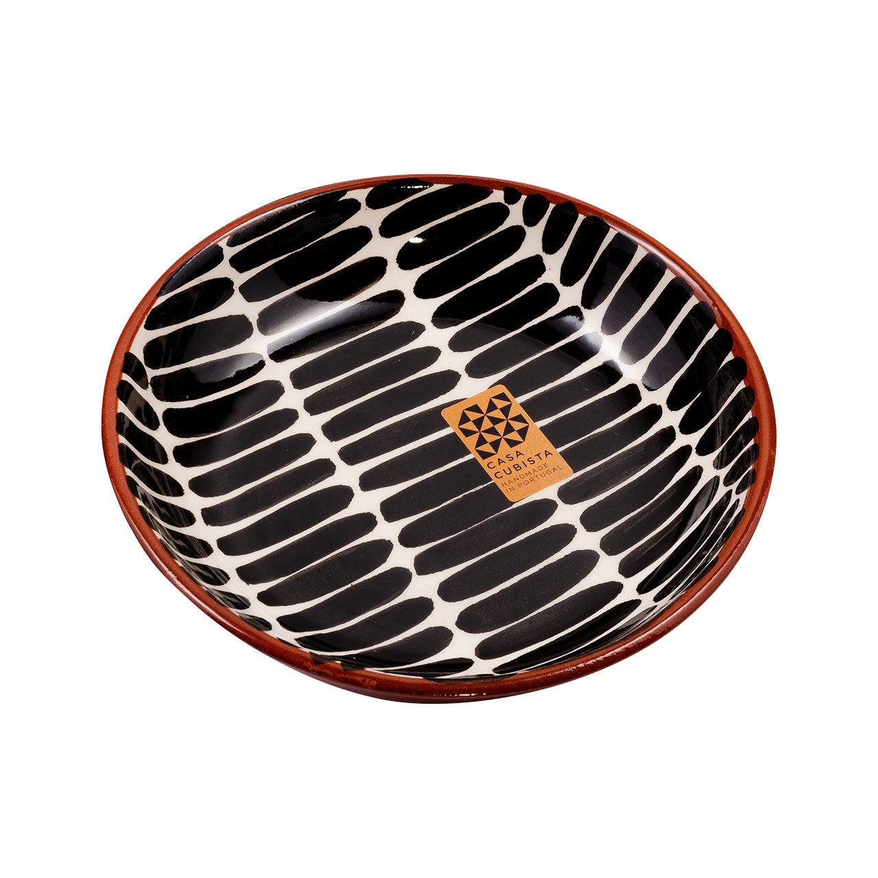 Keramikschale mittel  dash black
