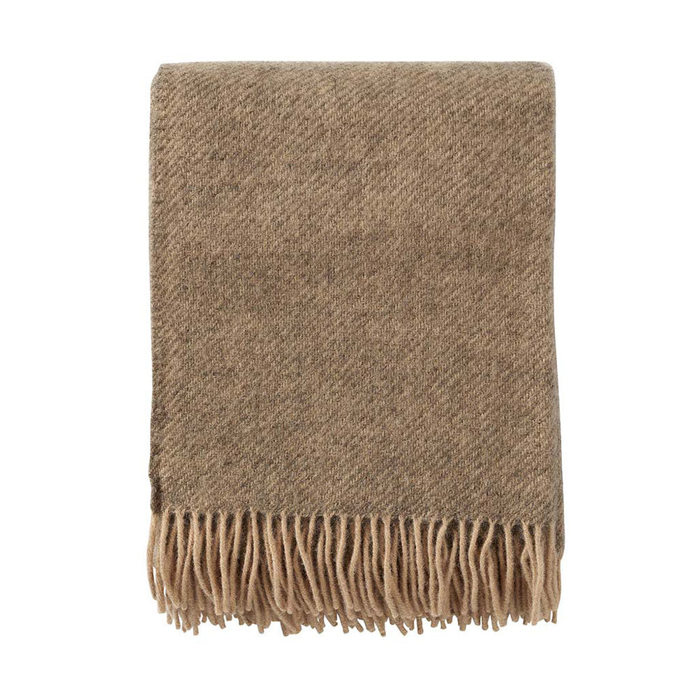 Klippan  Wolldecke Gotland  beige