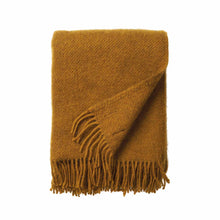Klippan  Wolldecke Gotland  caramel