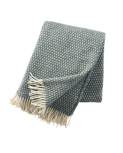 Wool blanket Knut – balsam green