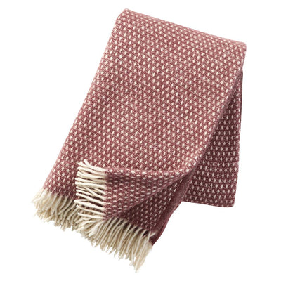Wolldecke Knut – rose brown