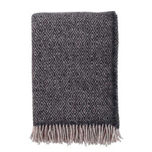 Klippan  Wolldecke Stella  coke grey