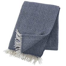 Klippan  Wolldecke Stella  smokey blue