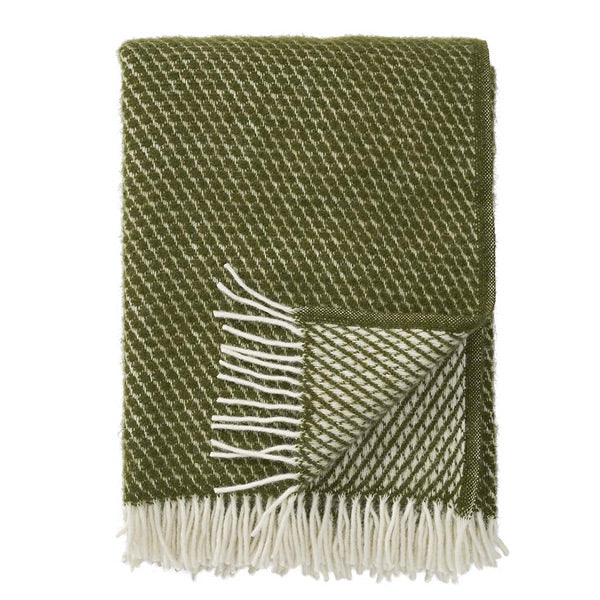 Klippan  Wolldecke Velvet  avocado