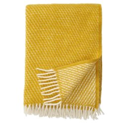 Klippan  Wolldecke Velvet  saffron