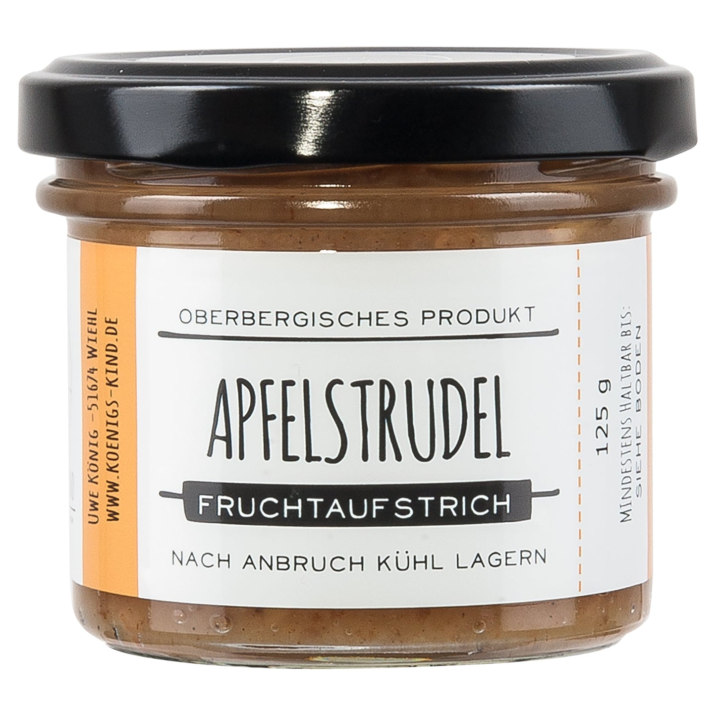 Königskind  Apfelstrudel Fruchtaufstrich