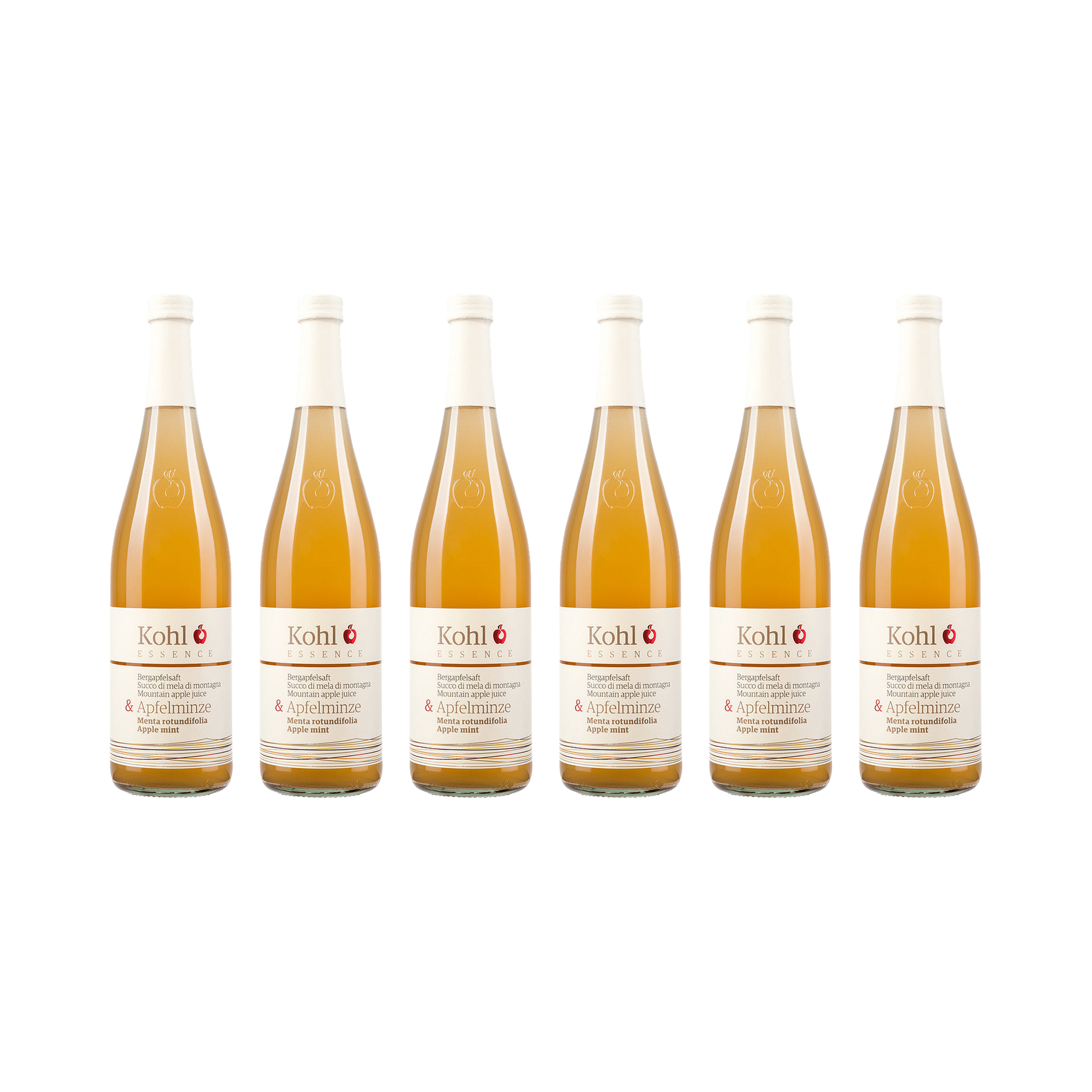 Apfelsaft mit Apfelminze — 6× 750 ml
