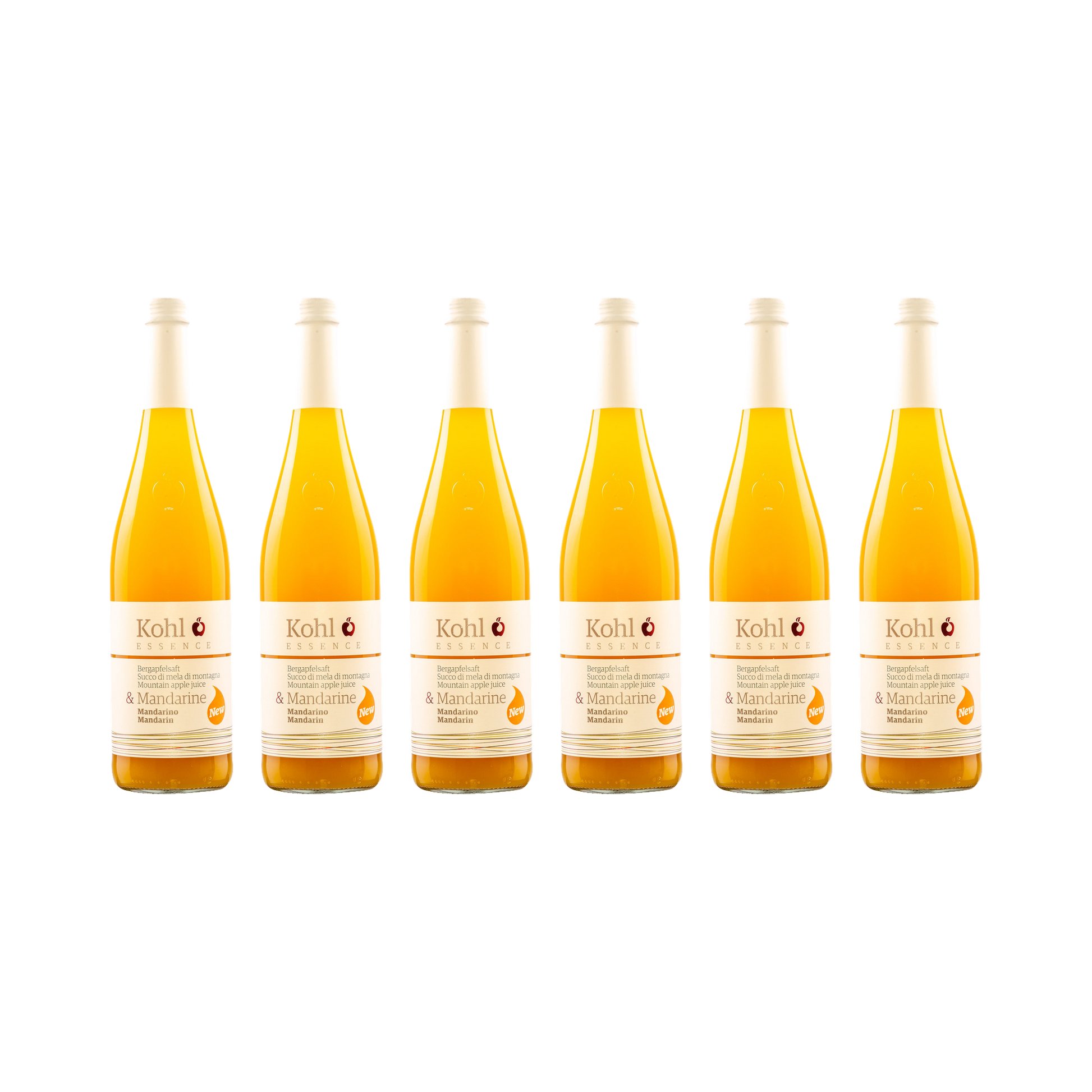 Apfelsaft mit Mandarine — 6× 750 ml
