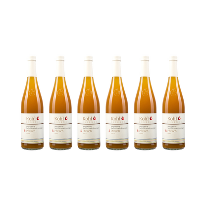 Apfelsaft mit Pfirsich — 6× 750 ml