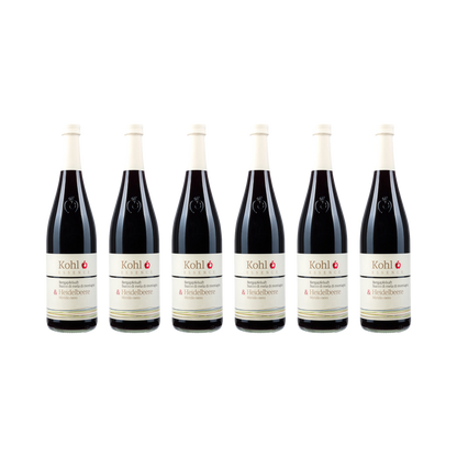 Apfelsaft mit Wildheidelbeere — 6× 750 ml