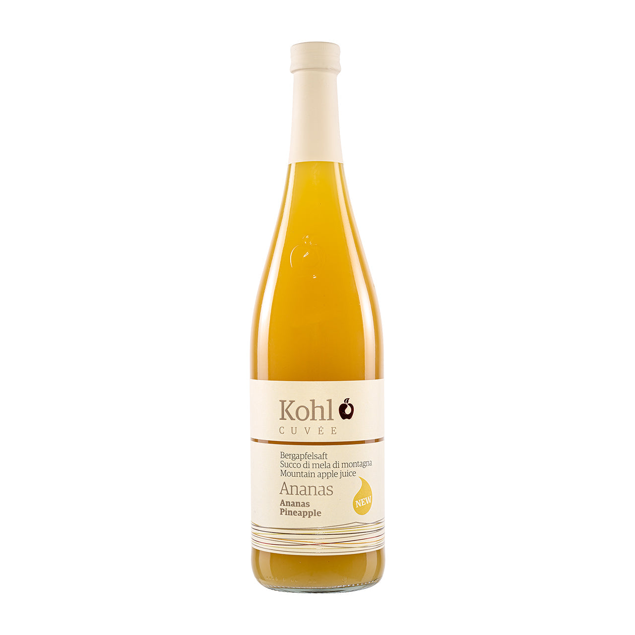 Kohl Cuvée  Apfelsaft mit Ananas  750ml