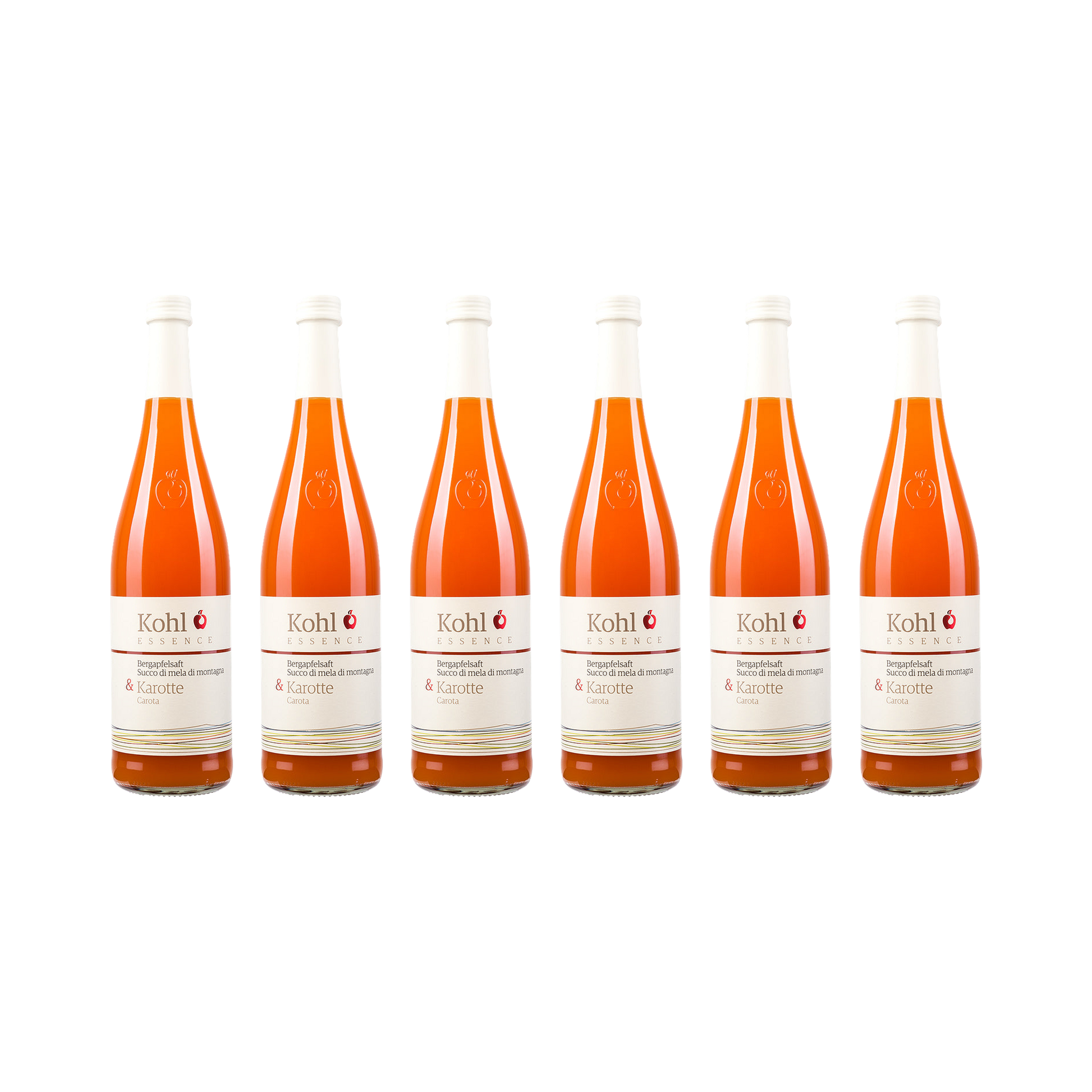 Apfelsaft mit Karotte — 6× 750 ml