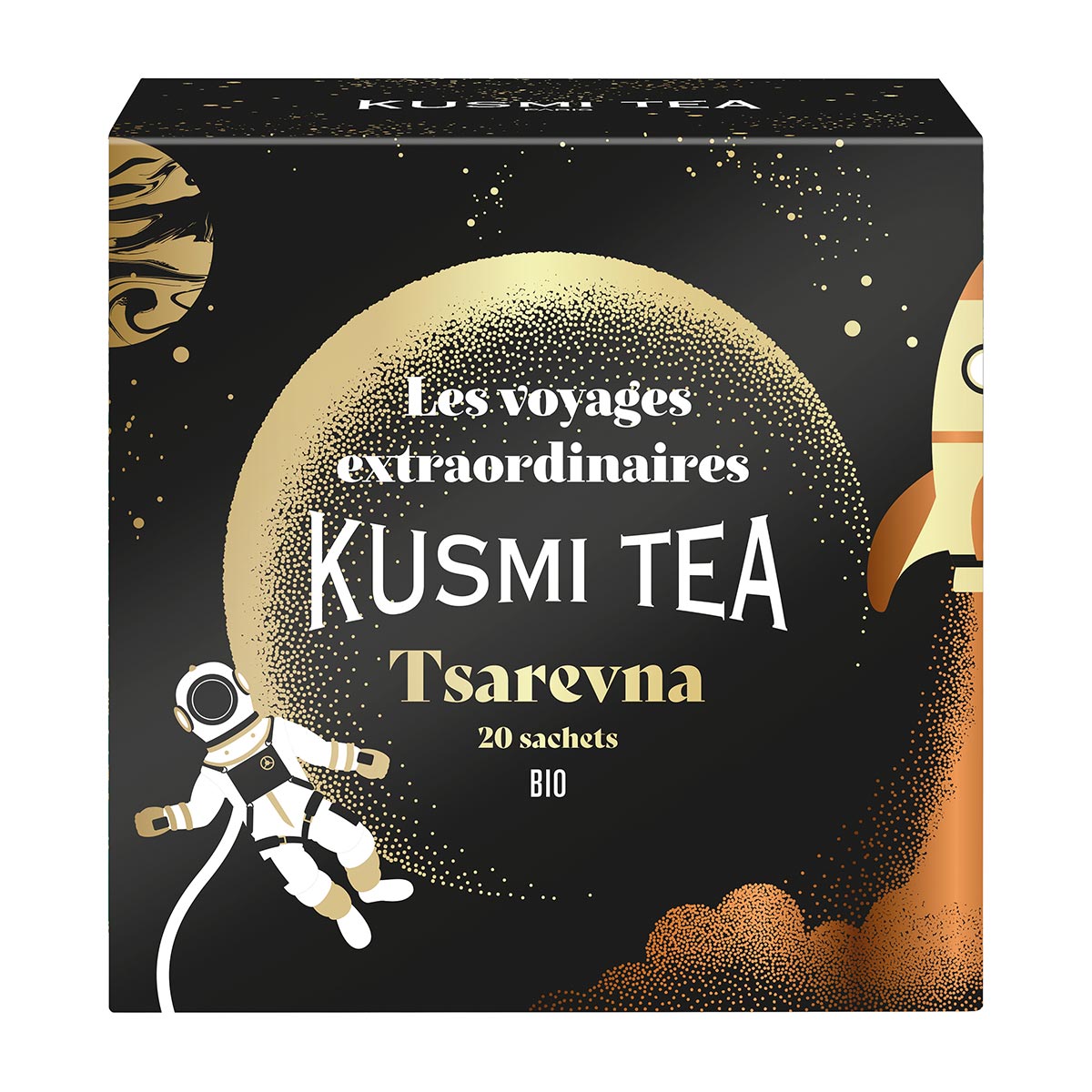 Kusmi Tea Tsarevna Weihnachtstee Beutel