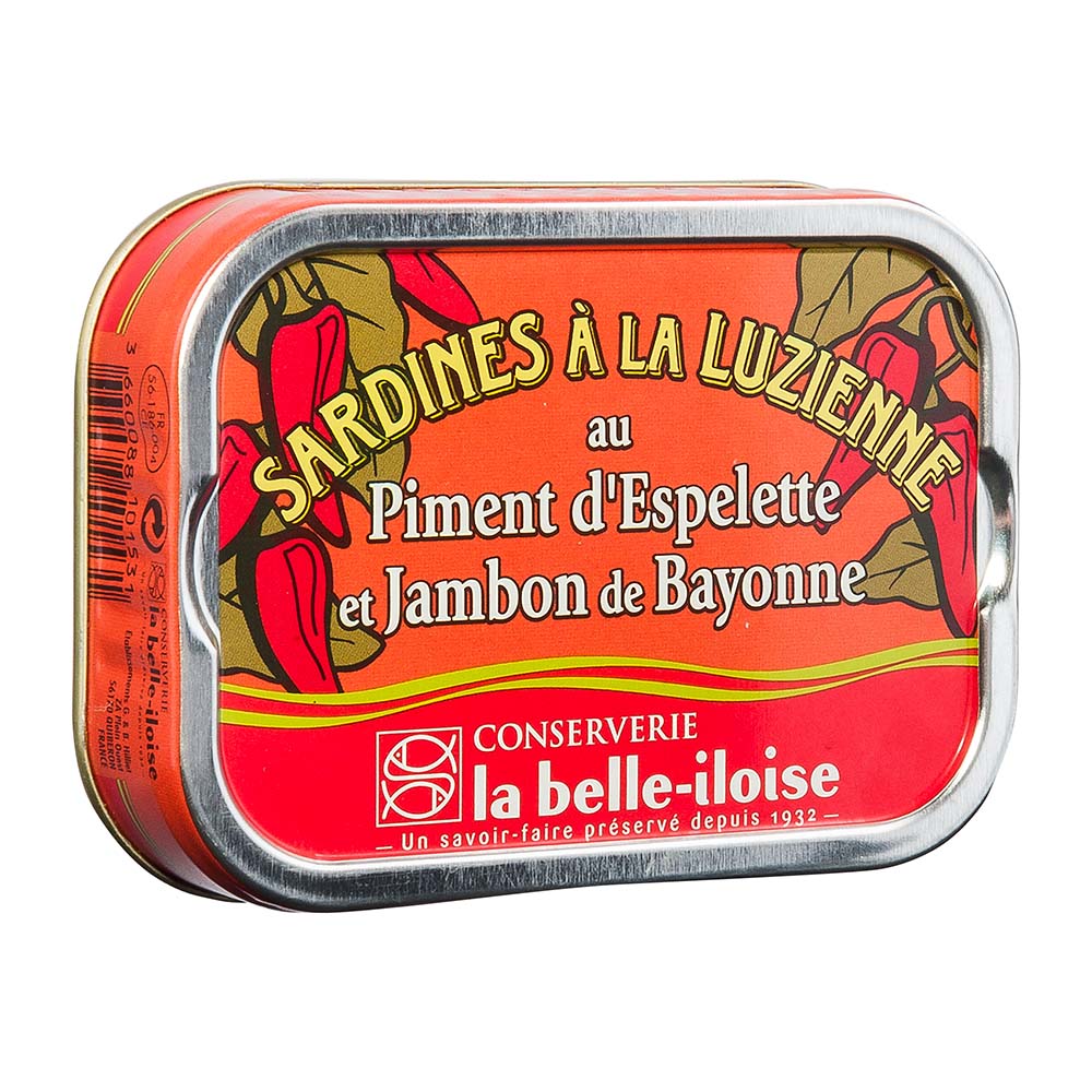 La belle iloise  Sardinen á la Luzienne