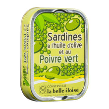 La belle iloise  Ölsardinen mit grünem Pfeffer