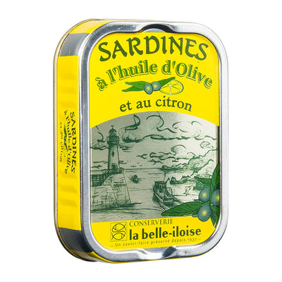 Ölsardinen mit Zitrone