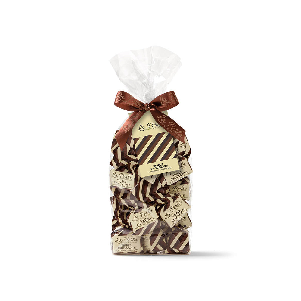 La Perla di Torino  Tartufo Triple Chocolate  200g