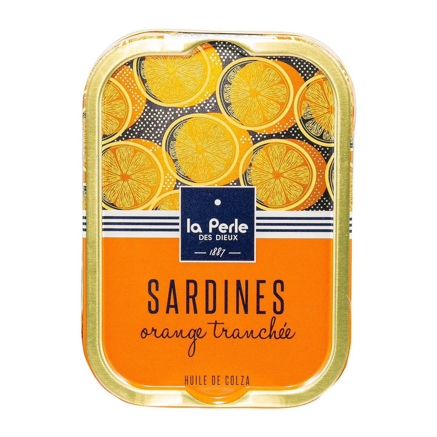 La Perle des Dieux  Ölsardinen mit Orange