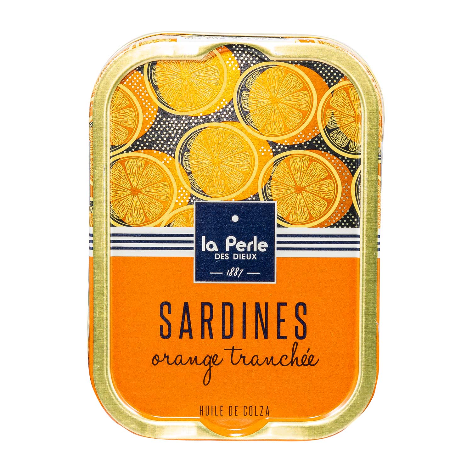 La Perle des Dieux  Ölsardinen mit Orange