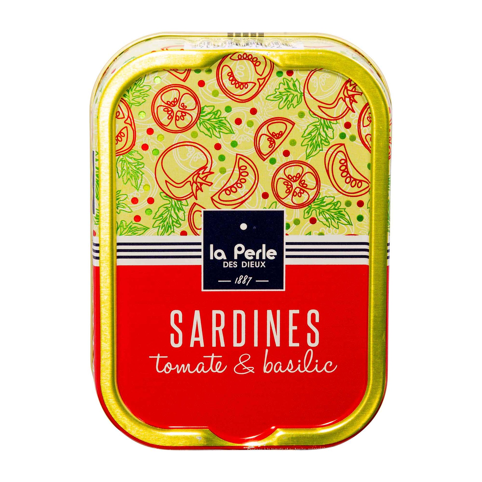 La Perle des Dieux  Sardinen Tomate Basilikum