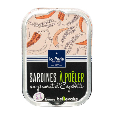 Sardines for frying Piment d'Espelette