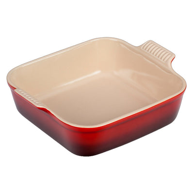 Casserole Dish High 23cm – Cherry Red