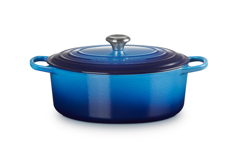 Le Creuset  Bräter Oval  31cm Azure