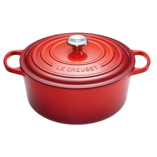 Le Creuset  Bräter Signature  24cm Kirschrot