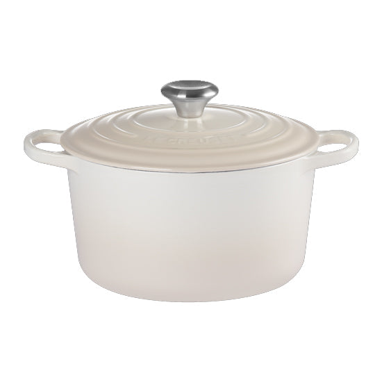 Le Creuset  Bräter Hoch  24cm Meringue