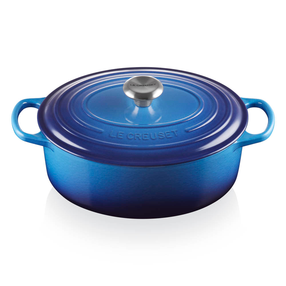 Le Creuset  Bräter Oval  29cm Azure