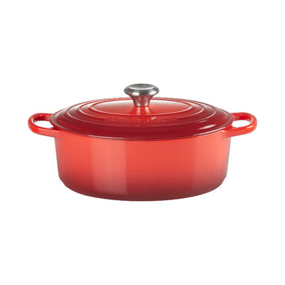 Oval Roaster – 35cm Cherry Red