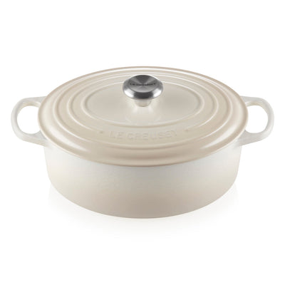 Oval Roaster – 29cm Meringue