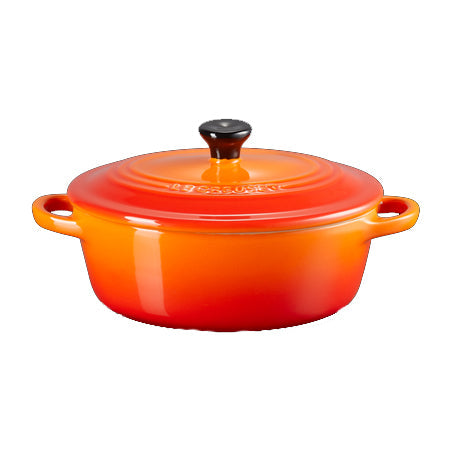 Le Creuset  Mini Cocotte oval  Ofenrot