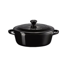 Le Creuset  Mini Cocotte oval  Schwarz