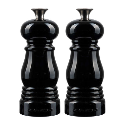 Salz und Pfeffermühle Set – Schwarz