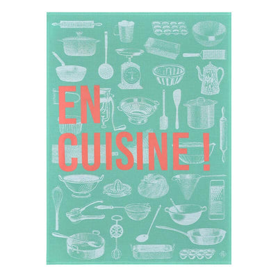 Tea towel En cuisine – mint
