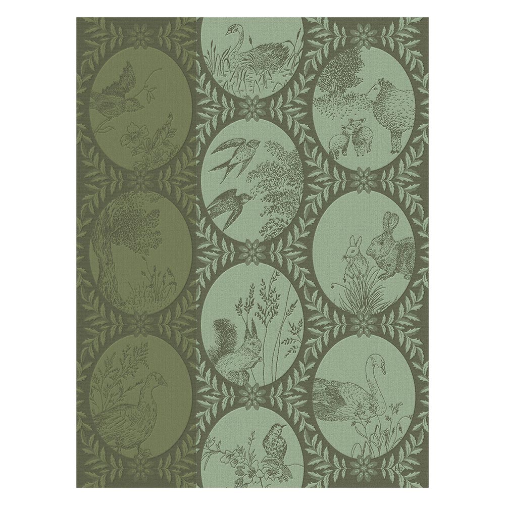 Le Jacquard francais  Geschirrtuch Josephine  grün