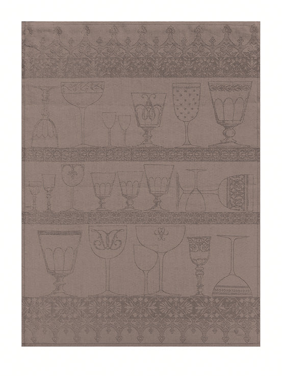 Gläsertuch  Cristal  Poivre Gris