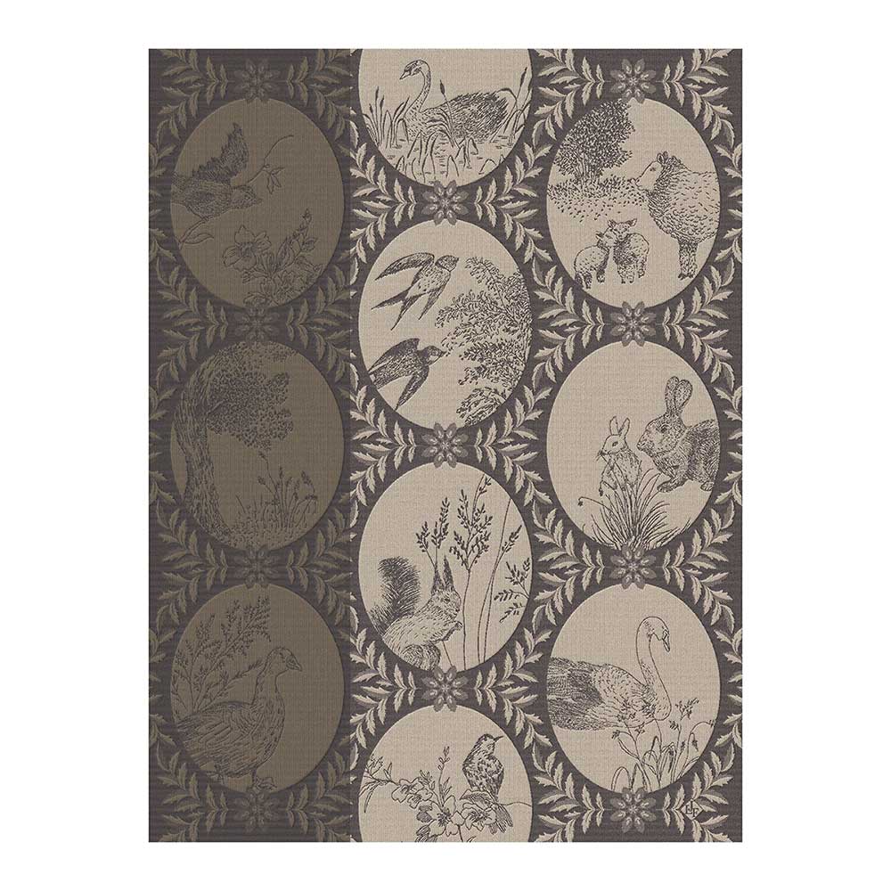 Le Jacquard francais  Geschirrtuch Josephine  grau