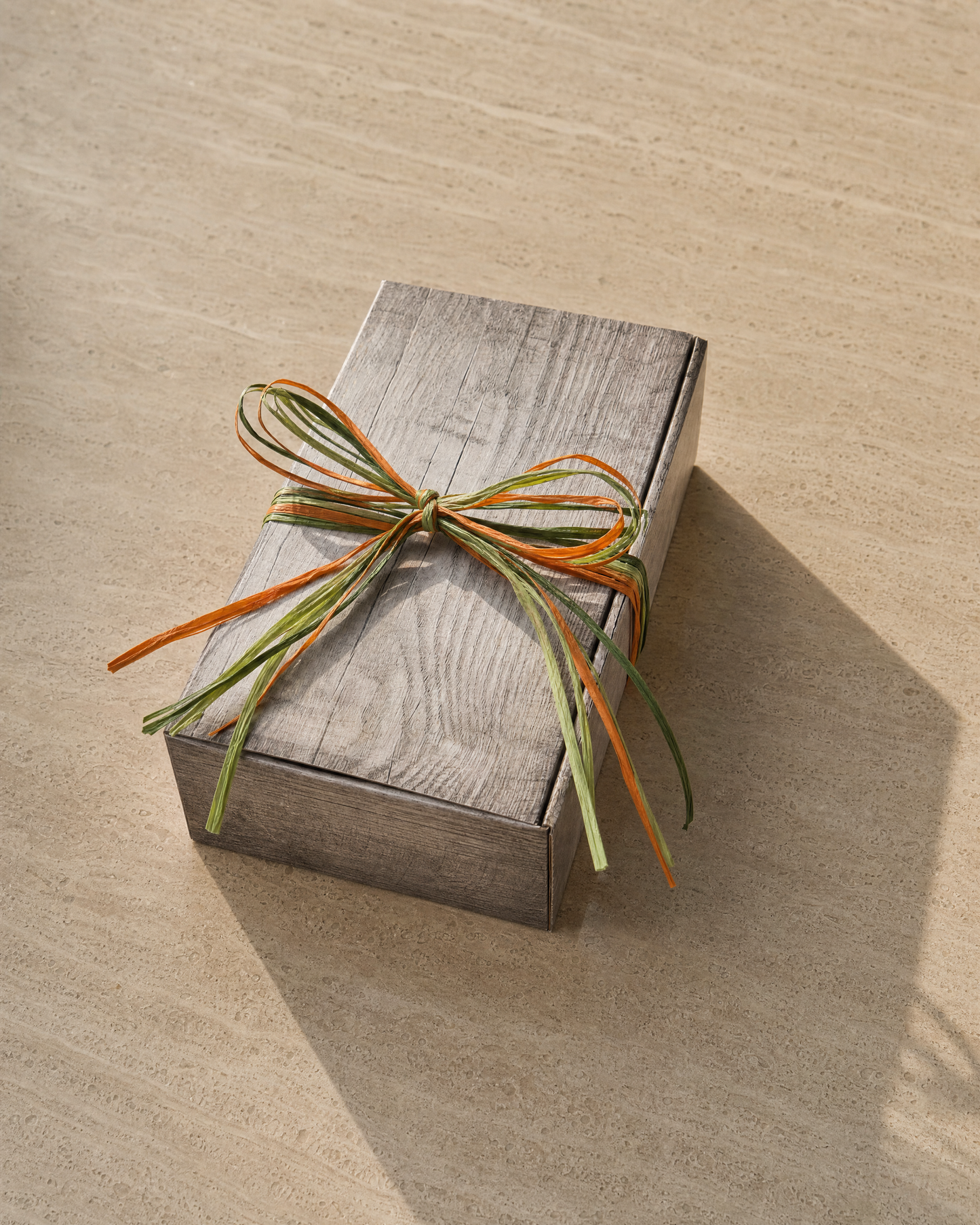 Marillen-Geschenk im 2er Karton — verpackt mit Schleife