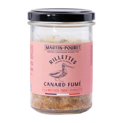 Smoked duck rillette