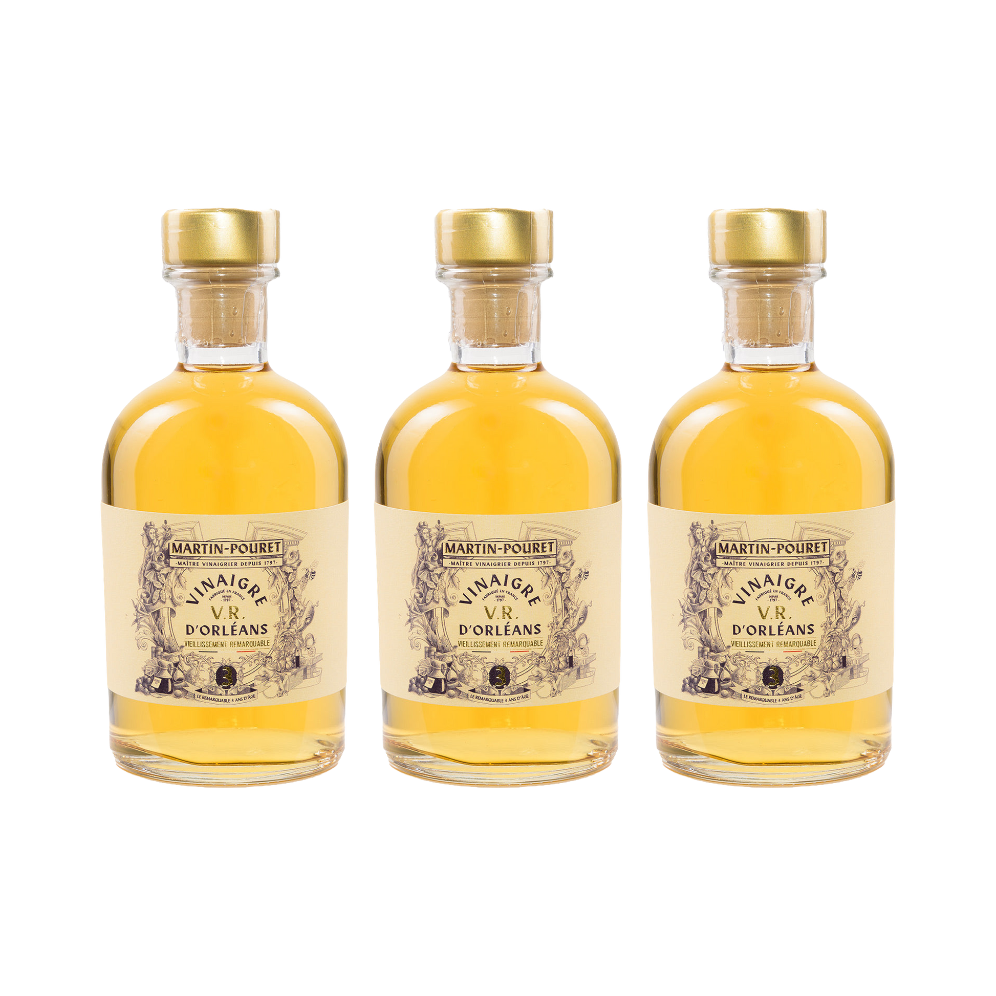 Weißweinessig – Orléans V.R. — 3× 250 ml