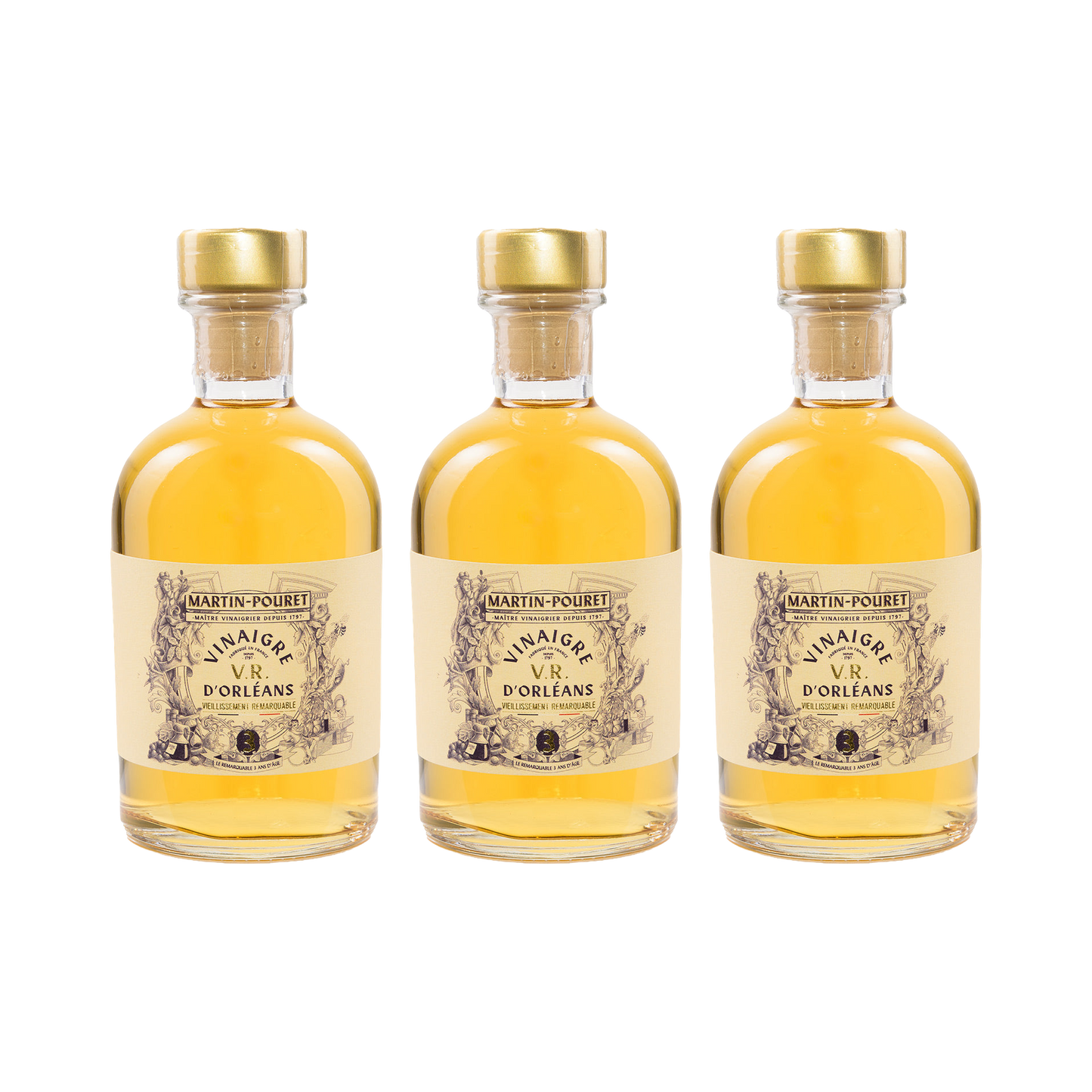 Weißweinessig – Orléans V.R. — 3× 250 ml