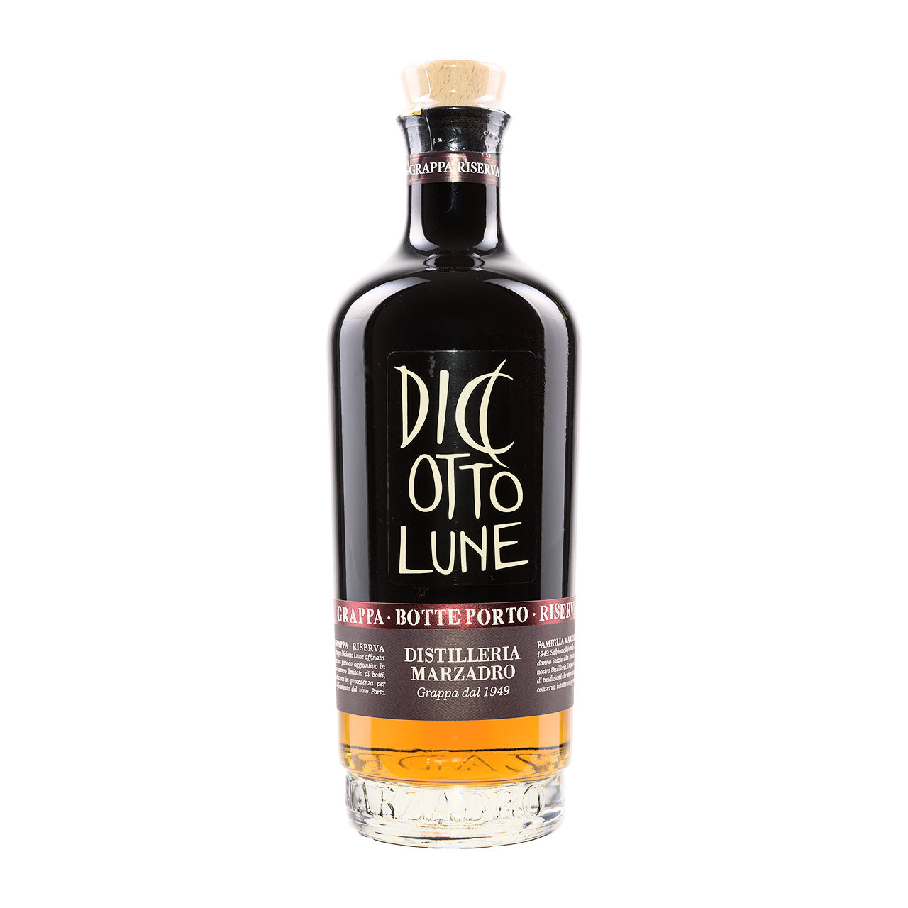 Marzadro Grappa  Diciotto Lune Botte Porto  700ml