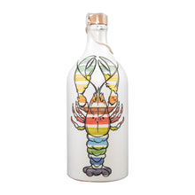 Muraglia  Olivenöl Keramikflasche bunter Hummer