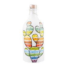 Muraglia  Olivenöl Keramikflasche bunter Kaktus