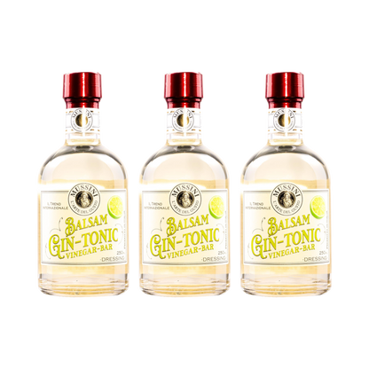 Balsam Gin-Tonic – Vinegar Bar — 3× 250 ml