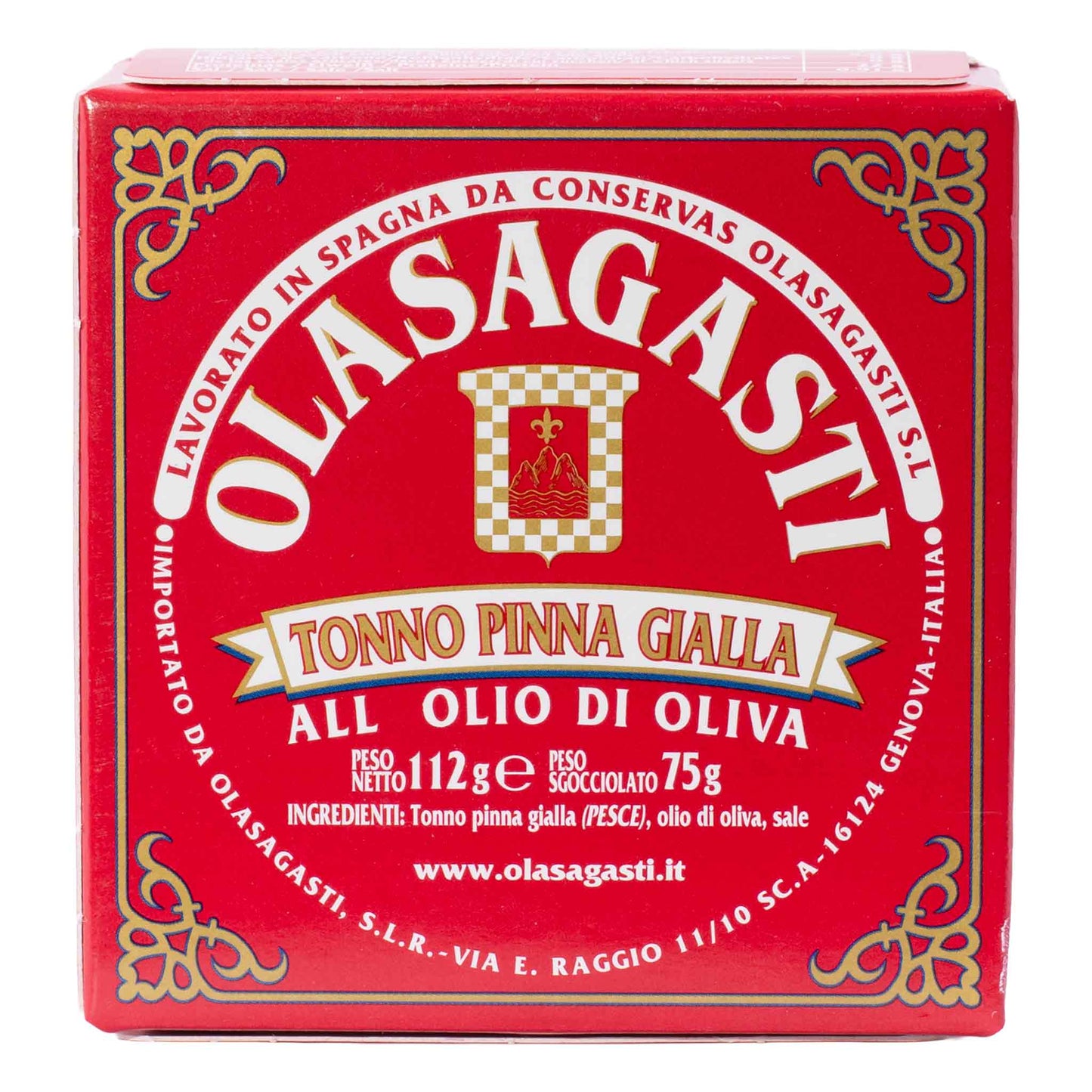 Olasagasti  Atún Claro Gelbflossen-Thunfisch in Olivenöl  112g